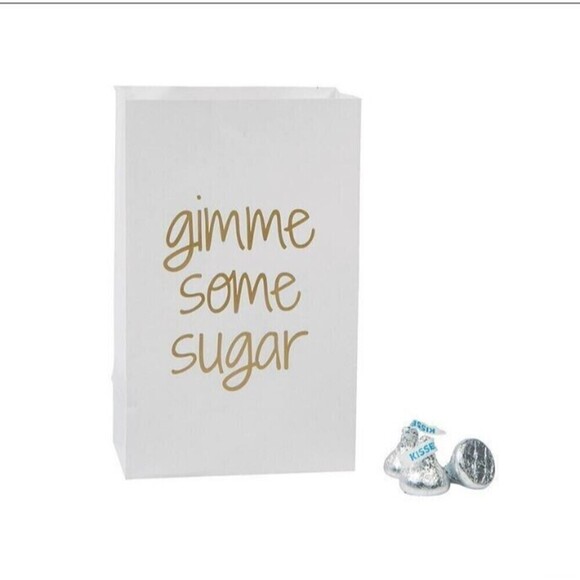 NEW Mini "Gimme Some Sugar" Treat Bags 2 Packages-48 Bags Total - Picture 1 of 5